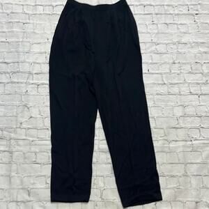 St. John Black Pull On Pants XS